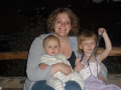 Amanda Fry and kids